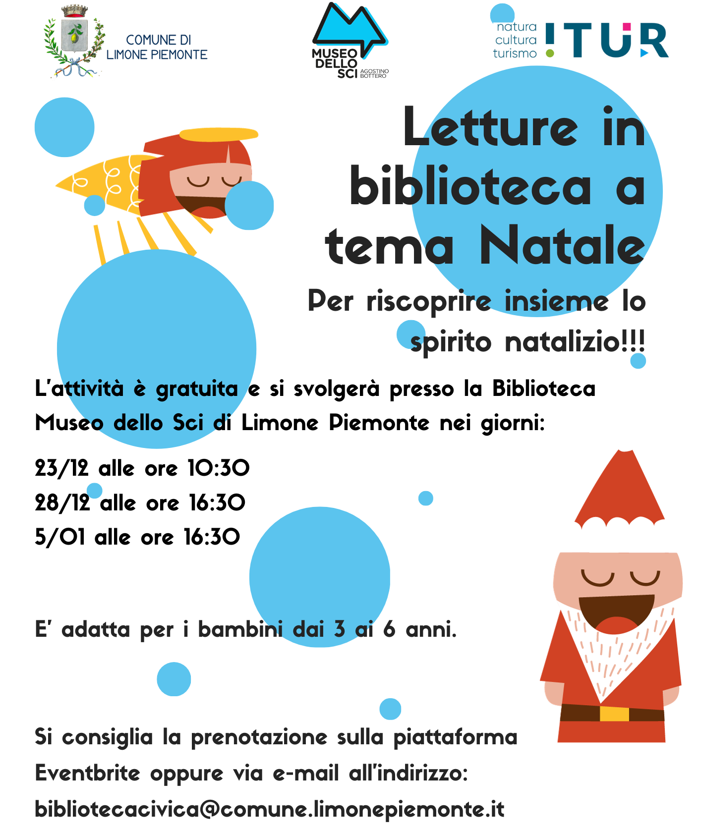Letture in Biblioteca a tema Natale!